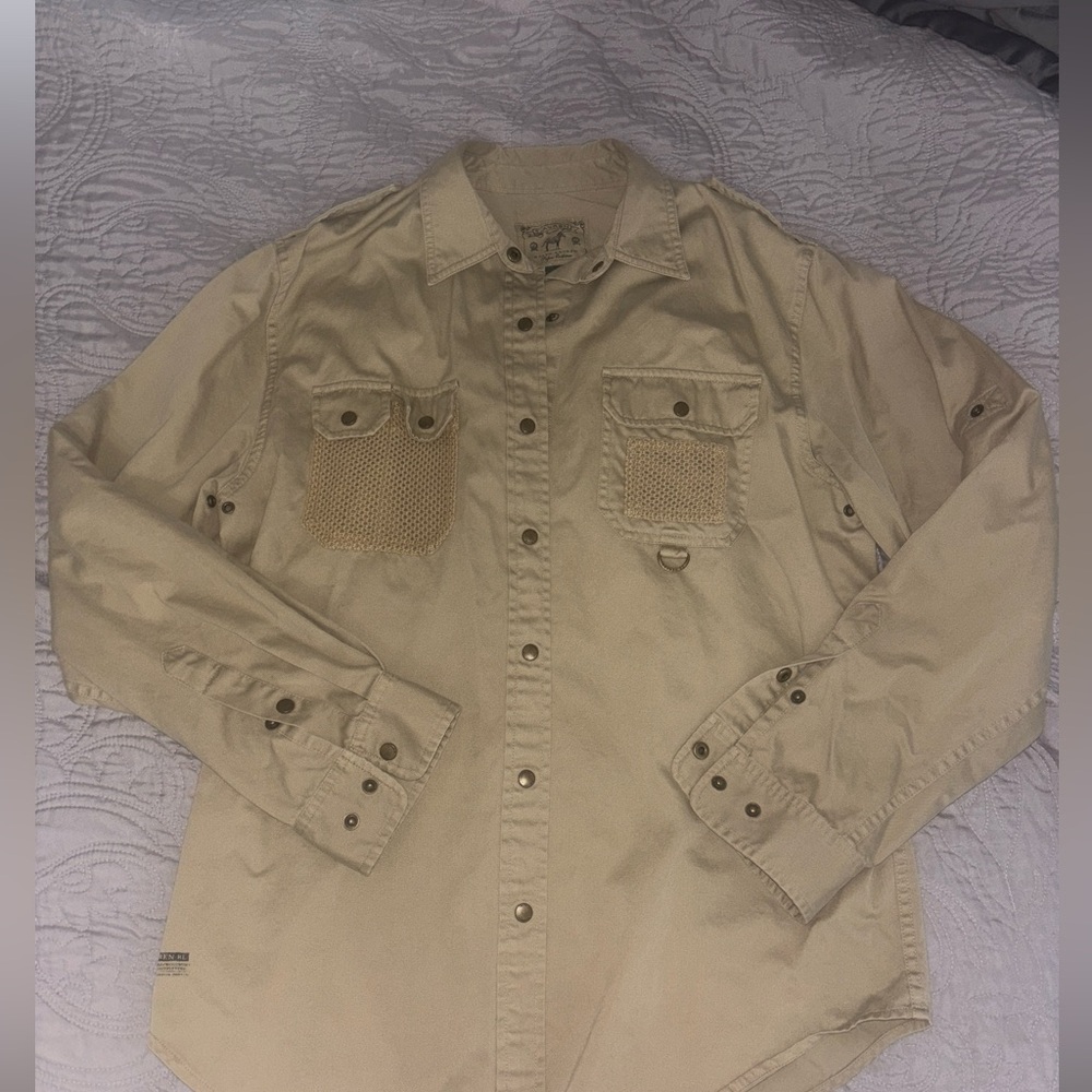 Ralph Lauren beige blouse